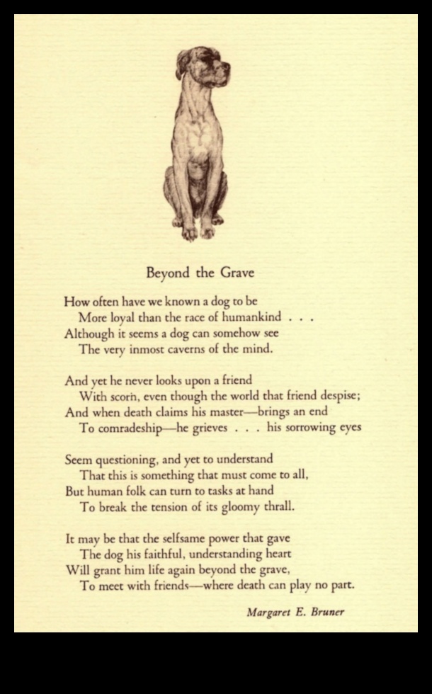 שירה מודפסת כפות: אוסף אודות לכלבים