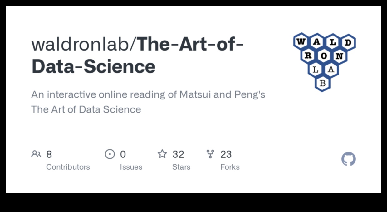 אמנות הקוד: שליטה במלאכת חקר מדעי הנתונים היצירתיים