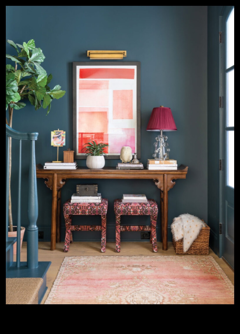 צבעים נועזים לעיצוב הבית תוסס