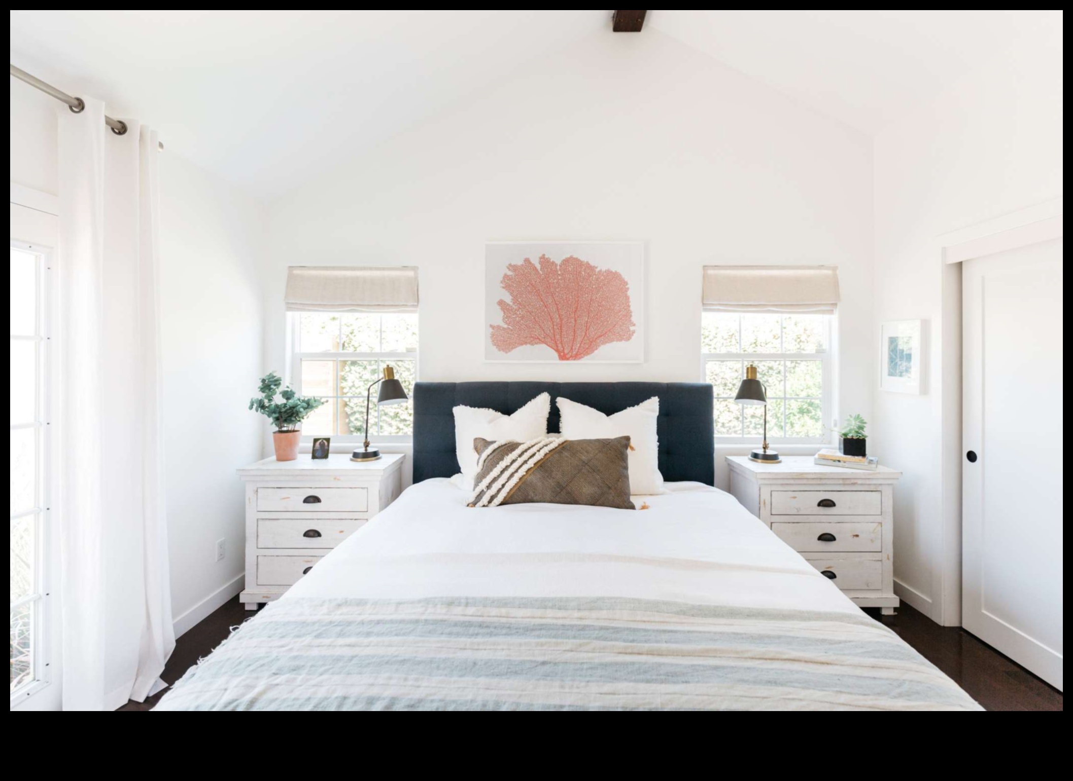 חדר שינה חוף 10 דרכים להכניס את החוף פנימה 3 כיצד ליצור חדר שינה בהשראת חוף