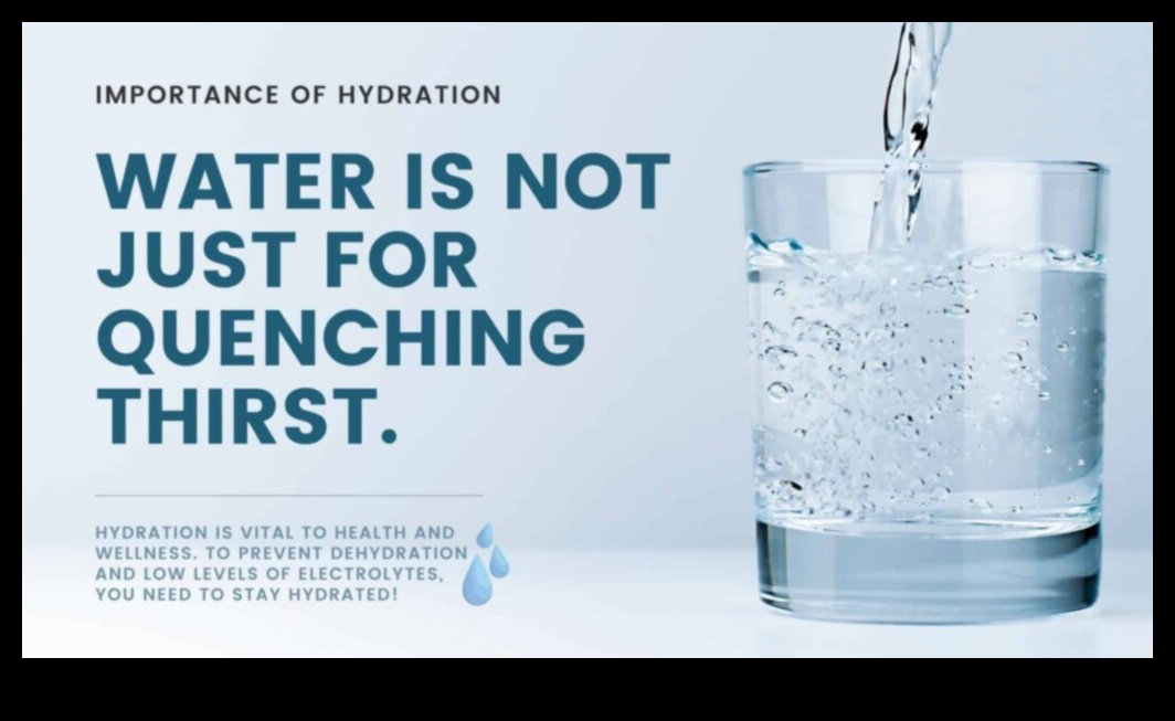 חוכמת מים: ה-ABCs של הידרציה נאותה