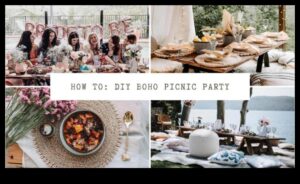 האם אתה יכול לספק טיפים לקישוט מקום פיקניק בחוץ עם בוהו ויבס?