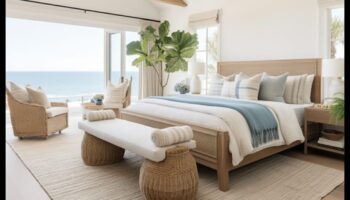 כיצד ליצור חדר שינה בהשראת החוף