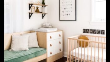 מהם כמה רעיונות לעיצוב חדר ילדים בסקנדינבי עם גוונים ניטרליים?